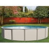 image:imageIn The Swim 21 Round Above Ground Swimming Pool  Weekender Package  Featuring Sand Filter Pump System and AFrame LadderWeekender
