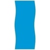 image:imageIn The Swim 24 Round 20 Mil Overlap Above Ground Pool Liner  Swirl Bottom Design  4852 Inch Wall Height20 milSolid Blue