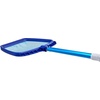 image:imageIn The Swim Deluxe Swimming Pool Maintenance Kit  Garden Hose Vacuum Head 195 Leaf Skimmer 15 Leaf Rake 10 Brush  Fits Standard PolesDeluxe
