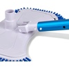 image:imageIn The Swim Deluxe Swimming Pool Maintenance Kit  Garden Hose Vacuum Head 195 Leaf Skimmer 15 Leaf Rake 10 Brush  Fits Standard PolesDeluxe
