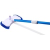 image:imageIn The Swim Deluxe Swimming Pool Maintenance Kit  Garden Hose Vacuum Head 195 Leaf Skimmer 15 Leaf Rake 10 Brush  Fits Standard PolesDeluxe