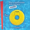 image:imageIn The Swim Pool Noodles  Soft Large Foam Noodles for Extra Buoyancy  Floating Training Device Exercise Aid Pool Toy  7 Color Patterns  20 and 40 PacksJewel