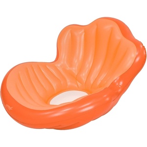 image:imageGator Floats by In The Swim  Salon Inflatable Lounger Chair  Mesh Seat  Extra Thick Material for Durability  Hyperflate ValveOrange