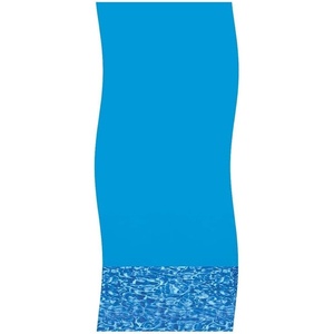 image:imageIn The Swim 24 Round 20 Mil Overlap Above Ground Pool Liner  Swirl Bottom Design  4852 Inch Wall Height20 milSwirl Bottom