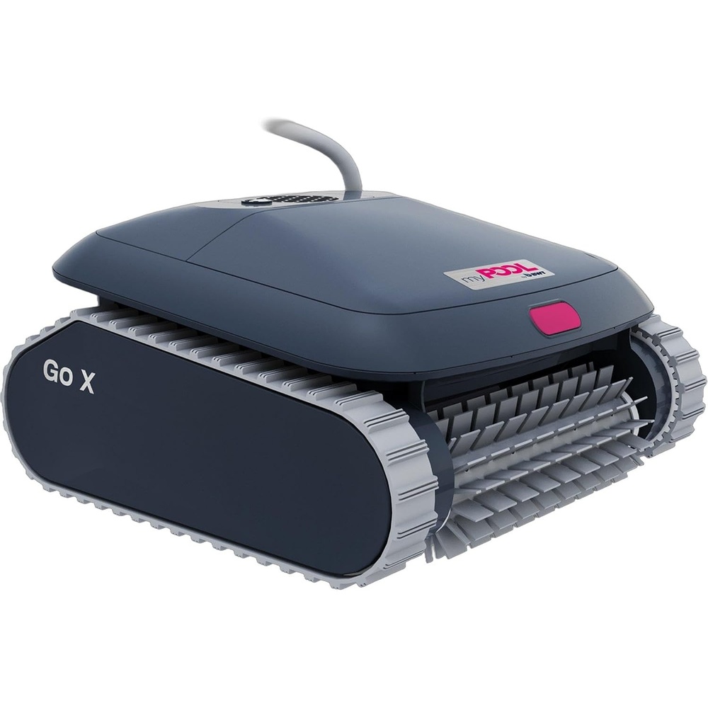 image:imageBWT myPOOL GO X Robotic Pool Vacuum Lightweight Automatic Pool Vacuum Robot with Gen Core 7 Smart Navigation AntiTangle Cable Single Fine Filter for Inground amp Above Ground Pools Up to 49ft  Gen Core 7 Smart Navigation AntiTangle Cable Single Fine Filter for Inground amp Above Ground PoolsGO X