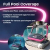 image:imageBWT myPOOL Luna Robotic Pool Cleaner for InGround Pools Cleans Floor Walls amp Waterline App Control 3 Cleaning Cycles 1525 hrs Powerful 5000 GPH Suction 59ft Cable  Cleans Floor Walls amp Waterline App Control 3 Cleaning Cycles 1525 hrs Powerful 5000 GPH Suction 59ft Cable