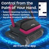 image:imageBWT myPOOL Luna Robotic Pool Cleaner for InGround Pools Cleans Floor Walls amp Waterline App Control 3 Cleaning Cycles 1525 hrs Powerful 5000 GPH Suction 59ft Cable  Cleans Floor Walls amp Waterline App Control 3 Cleaning Cycles 1525 hrs Powerful 5000 GPH Suction 59ft Cable