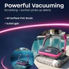 image:imageBWT myPOOL Luna Robotic Pool Cleaner for InGround Pools Cleans Floor Walls amp Waterline App Control 3 Cleaning Cycles 1525 hrs Powerful 5000 GPH Suction 59ft Cable  Cleans Floor Walls amp Waterline App Control 3 Cleaning Cycles 1525 hrs Powerful 5000 GPH Suction 59ft Cable