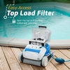 image:imageDolphin Proteus DX1 Automatic Robotic Pool Vacuum Cleaner Active Scrubber Brush Top Load Filters Access  Ideal for Pools up to 33FTProteus DX1