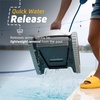 image:imageDolphin Proteus DX1 Automatic Robotic Pool Vacuum Cleaner Active Scrubber Brush Top Load Filters Access  Ideal for Pools up to 33FTProteus DX3