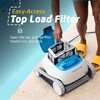 image:imageDolphin Proteus DX1 Automatic Robotic Pool Vacuum Cleaner Active Scrubber Brush Top Load Filters Access  Ideal for Pools up to 33FTProteus DX3 with Caddy