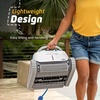 image:imageDolphin Proteus DX1 Automatic Robotic Pool Vacuum Cleaner Active Scrubber Brush Top Load Filters Access  Ideal for Pools up to 33FTProteus DX5i