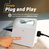 image:imageDolphin Proteus DX1 Automatic Robotic Pool Vacuum Cleaner Active Scrubber Brush Top Load Filters Access  Ideal for Pools up to 33FTProteus DX5i