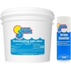 image:imageIn The Swim 1 Inch Bromine Plus Tablets  15 Pounds  Sanitizer for Spas Hot Tubs or Swimming Pools  PreStabilized Low Odor Chlorine AlternativeBromine Plus  Booster