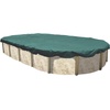 image:imageIn The Swim 15 x 30 Ft Oval Economy Above Ground Pool Winter Cover  HeavyDuty  8 Year Year Warranty UVResistant Tarp with Cable amp Winch for Cold Weather Protection16 x 25