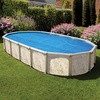 image:imageIn The Swim 16 x 24 Ultra Silver Oval Solar Pool Cover 16 Mil  For Solar Heating Above Ground Pools and Inground Pools16 x 24