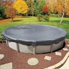 image:imageIn The Swim 18 Ft Round Economy Above Ground Pool Winter Cover  HeavyDuty  8 Year Year Warranty UVResistant Tarp with Cable amp Winch for Cold Weather Protection21 ft