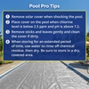image:imageIn The Swim 18 x 36 Premium Blue Rectangle Solar Pool Cover 12 Mil  For Solar Heating Above Ground Pools and Inground Pools12 x 24 ft