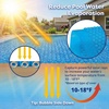 image:imageIn The Swim 18 x 36 Premium Blue Rectangle Solar Pool Cover 12 Mil  For Solar Heating Above Ground Pools and Inground Pools15 x 30 ft