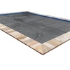 image:imageIn The Swim 18 x 36 Premium Blue Rectangle Solar Pool Cover 12 Mil  For Solar Heating Above Ground Pools and Inground Pools16 x 32 ft