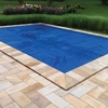 image:imageIn The Swim 18 x 36 Premium Blue Rectangle Solar Pool Cover 12 Mil  For Solar Heating Above Ground Pools and Inground Pools20 x 40 ft