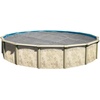 image:imageIn The Swim 24 Premium Blue Round Solar Pool Cover 12 Mil  For Solar Heating Above Ground Pools and Inground Pools18 ft