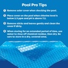 image:imageIn The Swim 24 Premium Blue Round Solar Pool Cover 12 Mil  For Solar Heating Above Ground Pools and Inground Pools18 ft