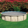 image:imageIn The Swim 24 Premium Blue Round Solar Pool Cover 12 Mil  For Solar Heating Above Ground Pools and Inground Pools18 ft