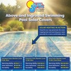 image:imageIn The Swim 24 Premium Blue Round Solar Pool Cover 12 Mil  For Solar Heating Above Ground Pools and Inground Pools30 ft