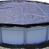 image:imageIn The Swim 24 Round Leaf Net Cover for Above Ground Swimming Pools  Removes Leaves Sticks and Small Debris From Your Winter CoverOval