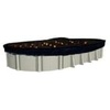 image:imageIn The Swim 24 Round Leaf Net Cover for Above Ground Swimming Pools  Removes Leaves Sticks and Small Debris From Your Winter CoverOval