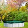 image:imageIn The Swim 24 Round Leaf Net Cover for Above Ground Swimming Pools  Removes Leaves Sticks and Small Debris From Your Winter CoverRound