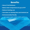 image:imageIn The Swim 6 x 6 Blue Solar Cover 12 Mil  For Solar Heating Spas and Hot Tubs9 x 9