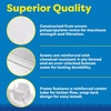 image:imageIn The Swim 72 sq ft Complete DE Pool Filter Grid Set 7 Full 1 Partial AA18001  Replacement for 72 sq ft DE Pool FiltersStandard