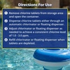 image:imageIn The Swim ChlorineFree Pool Shock  6 x 1 Pound Bags  Quick Dissolving FastActing ShockOxidizer for Swimming Pools Spas and Salt Chlorinated Pools CompatibleCF Shock  Chlorine