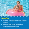 image:imageIn The Swim ChlorineFree Pool Shock  6 x 1 Pound Bags  Quick Dissolving FastActing ShockOxidizer for Swimming Pools Spas and Salt Chlorinated Pools CompatibleCF Shock  Bromine