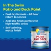 image:imageIn The Swim Patio and Deck Paint  Buff Tan  1 Gallon  Water Based Acrylic Coating  For Sprayed Patterned or Bare Concrete SurfacesTaupe