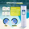 image:imageIn The Swim Premium Pool Filter Cartridge 4Pack Replacement for Jandy CL580 Filter  Replacement for Jandy CL580 FilterStandard