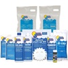 image:imageIn The Swim Saltwater Pool Opening Chemical Kit  StartUp Treatment for Salt Pools Up to 7500 Gallons  Shock Algaecide Clarifier Stain Preventer amp Oil AbsorberSalt Cell Saver