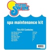 image:imageIn The Swim Spa and Hot Tub Maintenance Kit and Sodium Dichlor Bundle  AllinOne Solution for Sanitizing Spa and Hot TubsMaintenance Kit