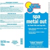 image:imageIn The Swim Spa and Hot Tub Metal Out  1 Quart  For Clearer StainFree Water2Pack
