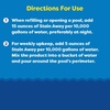 image:imageIn The Swim Stain Away for Above Ground and Inground Pools  1 Quart  Removes Mineral Stains From Iron Copper and Magnesium in Swimming PoolsStandard