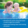 image:imageIn The Swim Stain Away for Above Ground and Inground Pools  1 Quart  Removes Mineral Stains From Iron Copper and Magnesium in Swimming PoolsStandard
