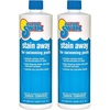 image:imageIn The Swim Stain Away for Above Ground and Inground Pools  1 Quart  Removes Mineral Stains From Iron Copper and Magnesium in Swimming PoolsStandard