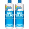 image:imageIn The Swim Stain Away for Above Ground and Inground Pools  1 Quart  Removes Mineral Stains From Iron Copper and Magnesium in Swimming PoolsSuper