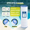 image:imageIn The Swim Standard Pool Filter Cartridge  Replacement for Pentair Clean and Clear 100 Predator CC100 FilterStandard