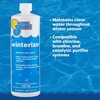 image:imageIn The Swim Swimming Pool Winterization Bundle  Includes a 18 Round Economy Swimming Pool Winter Cover 75k Gallon Pool Winter Closing Kit and 4x4 Air Pillow