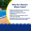 image:imageIn The Swim Swimming Pool Winterization Bundle  Includes a 18x36 Rectangle Swimming Pool Winter Cover 35k Gallon Pool Closing Kit and 16 Double Chamber 8 Water Tubes