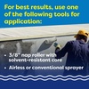 image:imageIn The Swim Synthetic RubberBase Pool Paint  Dark Blue 1 GallonDark Blue