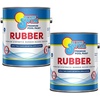 image:imageIn The Swim Synthetic RubberBase Pool Paint  Dark Blue 1 GallonPool Blue